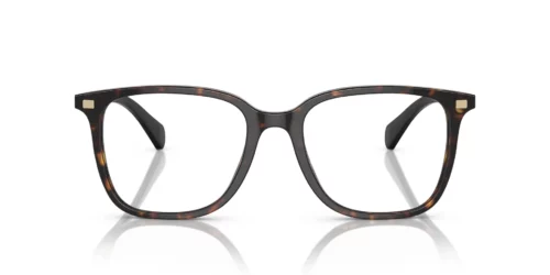 6007 - Shiny Dark Havana frame / Clear lenses