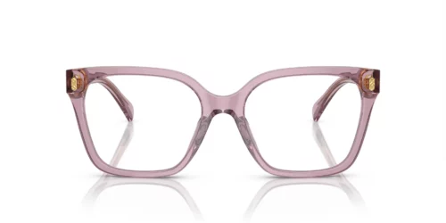 6118 - Armação violeta transparente brilhante / Lentes transparentes
