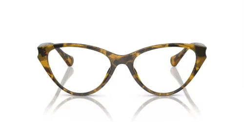 5836 - Yellow Havana frame / Clear lenses