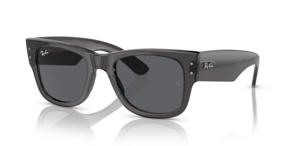Ray-Ban Mega Wayfarer RB0840S tmavě šedá