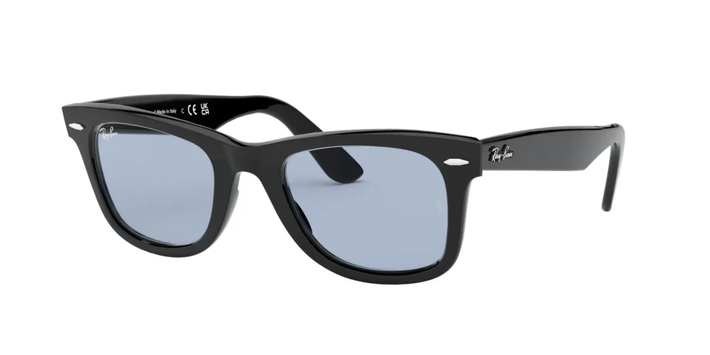Ray-Ban Wayfarer RB2140F Modro-sivá klasika