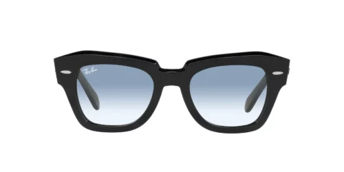 901/3F - Black frame / Clear/Blue lenses