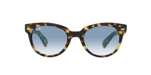 13323F - Yellow Havana frame / Light Blue Gradient lenses