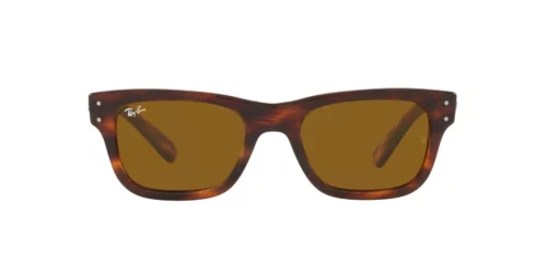 954/33 - Striped Havana frame / Brown lenses