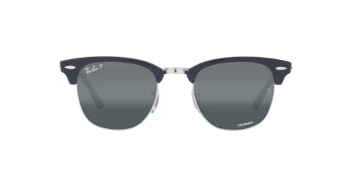 1366G6 - Blue On Silver frame / Dark Blue Mirror Polar lenses