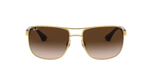 001/13 - Arista Gold frame / Brown Gradient lenses