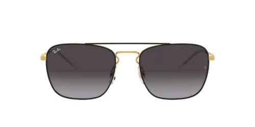 90548G - Black On Gold frame / Grey lenses
