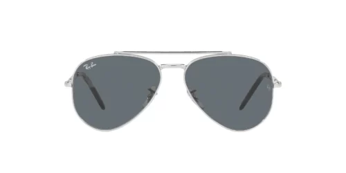 003/R5 - Silver frame / Blue lenses