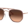 Ray-Ban The Marshal Ii RB3648M Różowo-brązowy gradient