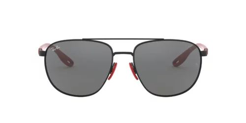 F0026G - Black frame / GREY MIRROR SILVER lenses