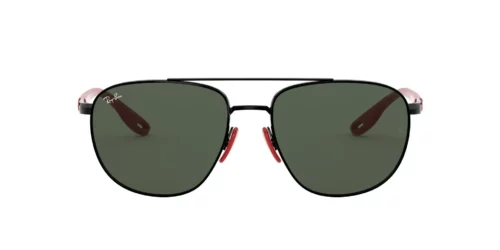 F02871 - Black frame / Green Classic lenses