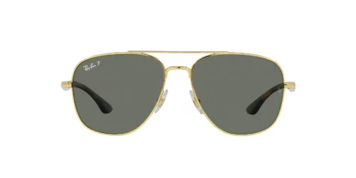 001/58 - Arista Gold frame / G-15 Green lenses