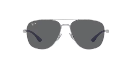 003/B1 - Silver frame / DARK GREY lenses