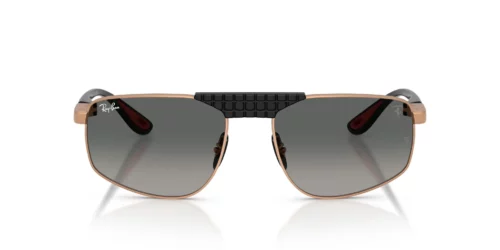 F12771 - Matte Rose Gold frame / Grey Gradient lenses