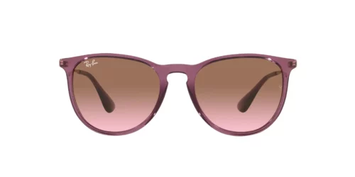 659114 - Transparent Violet frame / Pink Gradient Brown lenses