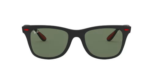 F60271 - Armação preta / Lentes verdes clássicas