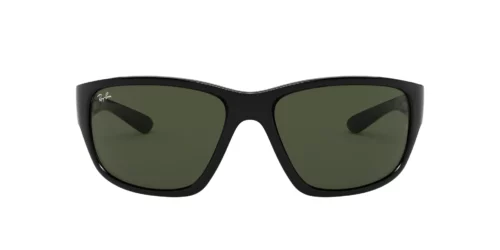 601/31 - Armação preta / Lentes verdes G-15