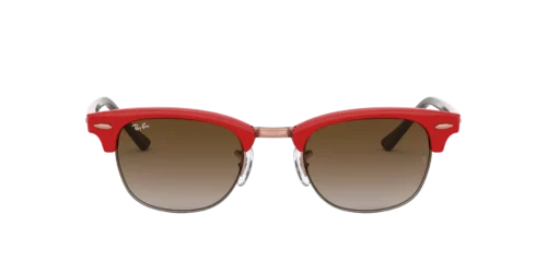 642313 - Red frame / Brown Gradient Dark Brown lenses