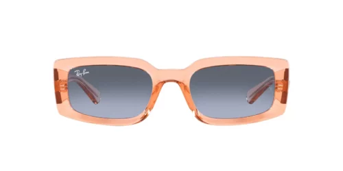 66868F - Transparent Orange frame / Blue/Grey lenses