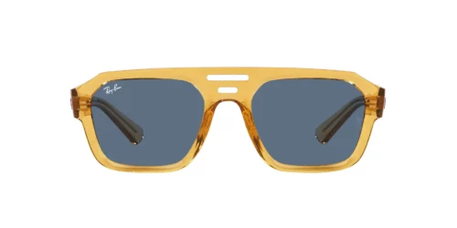 668280 - Transparent Yellow frame / DARK BLUE lenses