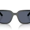Ray-Ban RB4443M tummanharmaat aurinkolasit
