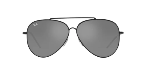 002/GS - Black frame / Silver lenses