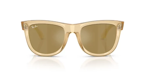 68215A - Opal Yellow frame / Brown Mirror Gold lenses
