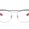 Ray-Ban RX-3596V Silver Top On Matte Black