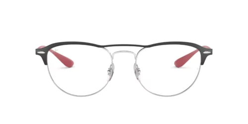 Ray-Ban RX-3596V Silver Top On Matte Black