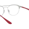 Ray-Ban RX-3596V Silver Top On Matte Black