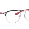 Ray-Ban RX-3596V Silver Top On Matte Black