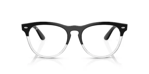 8193 - Black On Transparent frame / Clear lenses