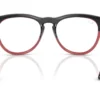 Ray-Ban RX-4471V Dark Green On Transp Light Red