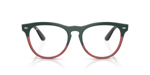 Ray-Ban RX-4471V Dark Green On Transp Light Red