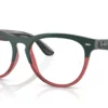Ray-Ban RX-4471V Dark Green On Transp Light Red