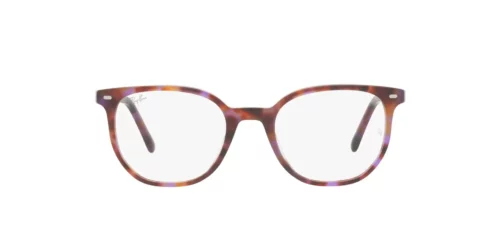 8175 - Brown & Violet Havana frame / Clear lenses