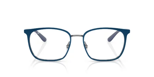 3124 - Blue On Gunmetal frame / Clear lenses