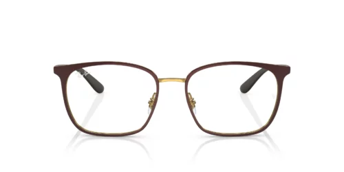 3126 - Brown On Arista frame / Clear lenses