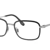 Ray-Ban RX-6495 musta/hopea