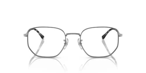 2502 - Gunmetal frame / Clear lenses
