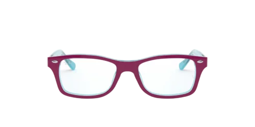 Ray-Ban Kids RY-1531 Azure Transparent Top sur Fuxia
