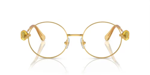 4007 - Yellow frame / Clear lenses