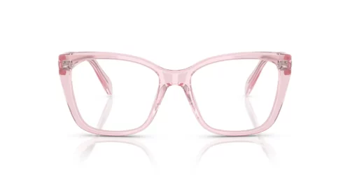 3001 - Transparent Pink frame / Clear lenses
