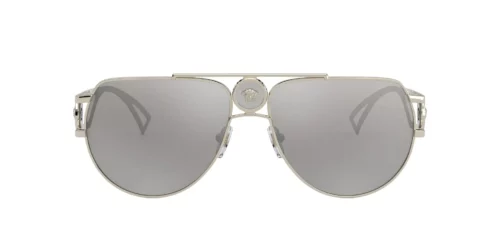 12526G - Pale Gold frame / Light Grey Mirror Silver lenses