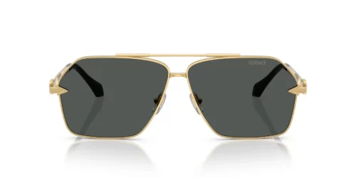 100287 - Gold frame / DARK GREY lenses