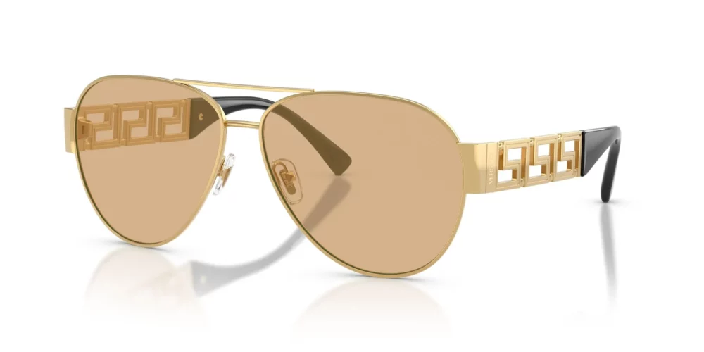 Versace  VE2289 Light Yellow Mirror Silver Internal