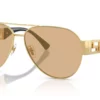 Versace  VE2289 Light Yellow Mirror Silver Internal