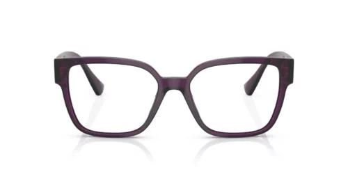 5384 - Transparent Plum frame / Clear lenses