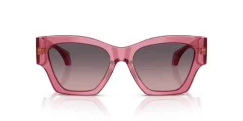 551646 - Transparent Pink frame / Pink Gradient Grey lenses