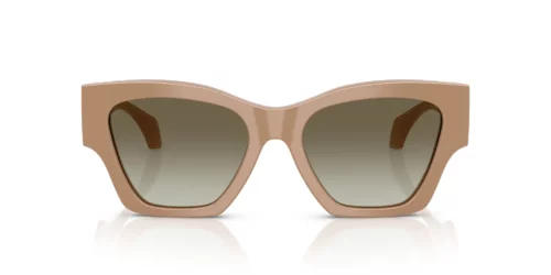 55178E - Solid Camel frame / Green Gradient lenses